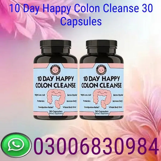 10 Day Happy Colon Cleanse 30 Capsules 10 Day Happy Colon Cleanse 30 Capsules