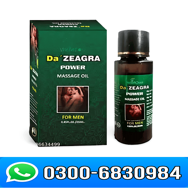 Da Zeagra Power Massage Oil for Men Price in Pakistan