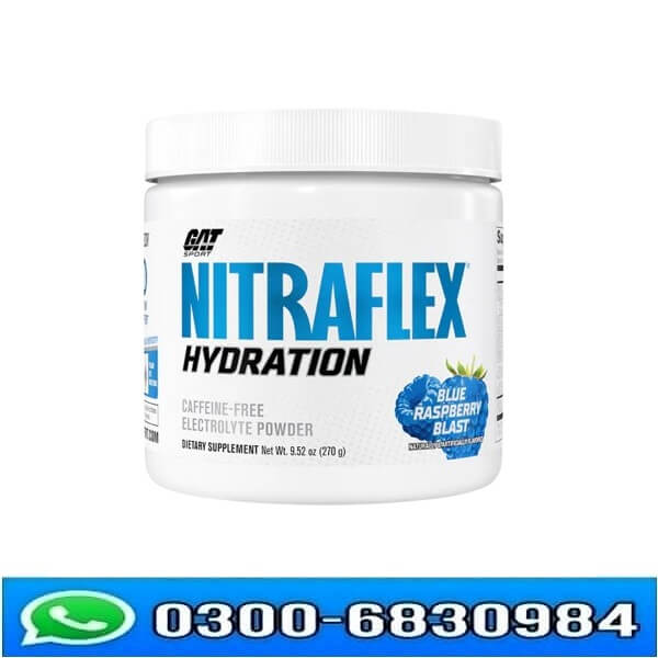 GAT Sport Nitraflex Hydration Blue Raspberry Blast in Pakistan