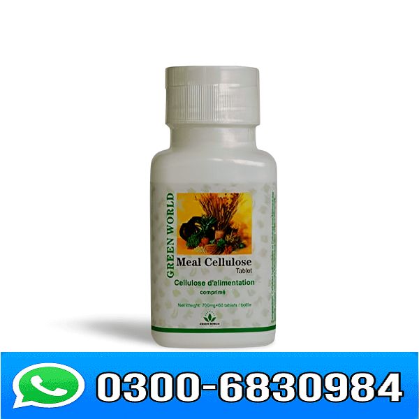 Green World Meal Cellulose 700mg 60 Tablets in Pakistan