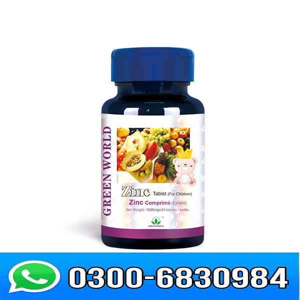 Green World Zinc Tablet for Adults 60 Tablets Price in Pakistan