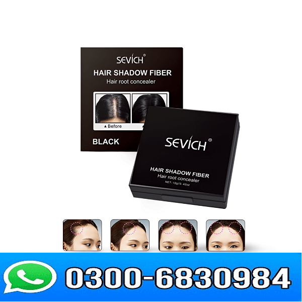 Sevich Hair Shadow Fiber 12g Coffee Brown Price in Pakistan