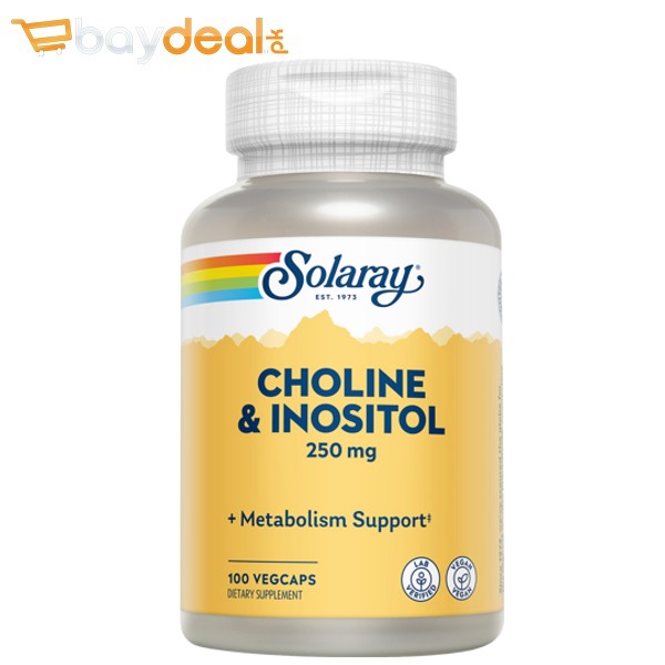 Solaray Choline & Inositol 100 Veggie Capsules in Pakistan