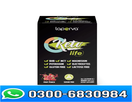 Laperva Keto Life Electrolytes Drink 20 Sticks in Pakistan