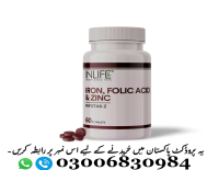 Inlife Iron Folic Acid Zinc 60 Tablets in Pakistan