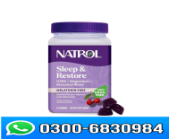Natrol Sleep & Restore Melatonin Free 60 Gummies in Pakistan