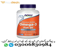 Now Omega-3 Fish Oil 200 Softgels in Pakistan