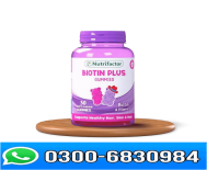 Nutrifactor Biotin Plus Gummies 30 in Pakistan